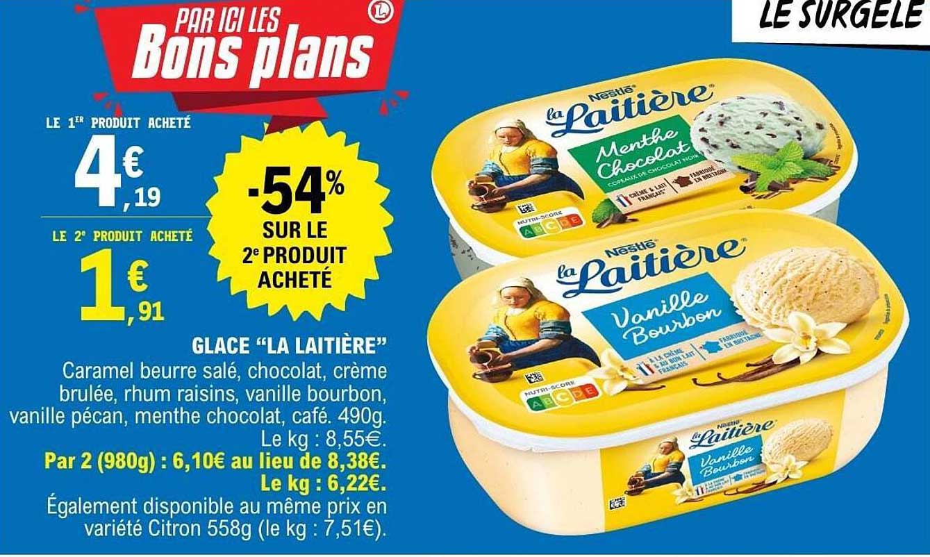 GLACE “LA LAITIÈRE”