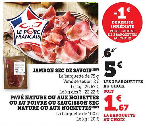 JAMBON SEC DE SAVOIE