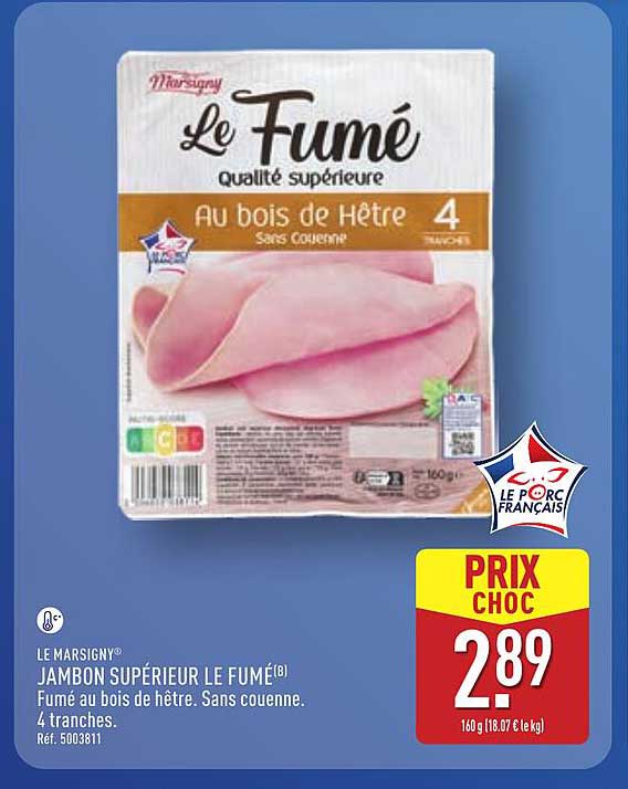 JAMBON SUPÉRIEUR LE FUMÉ