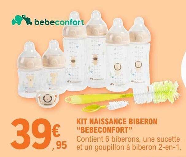 KIT NAISSANCE BIBERON "BEBECONFORT"