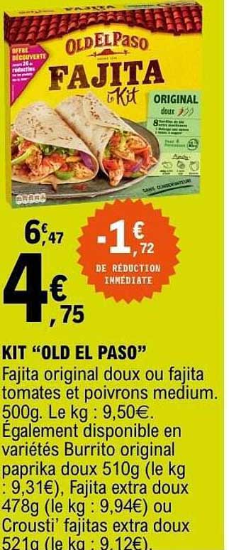KIT “OLD EL PASO”