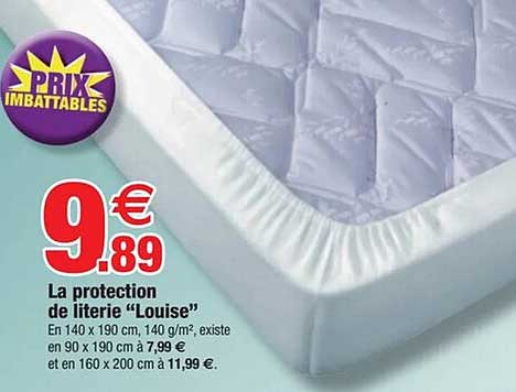 La protection de literie “Louise”