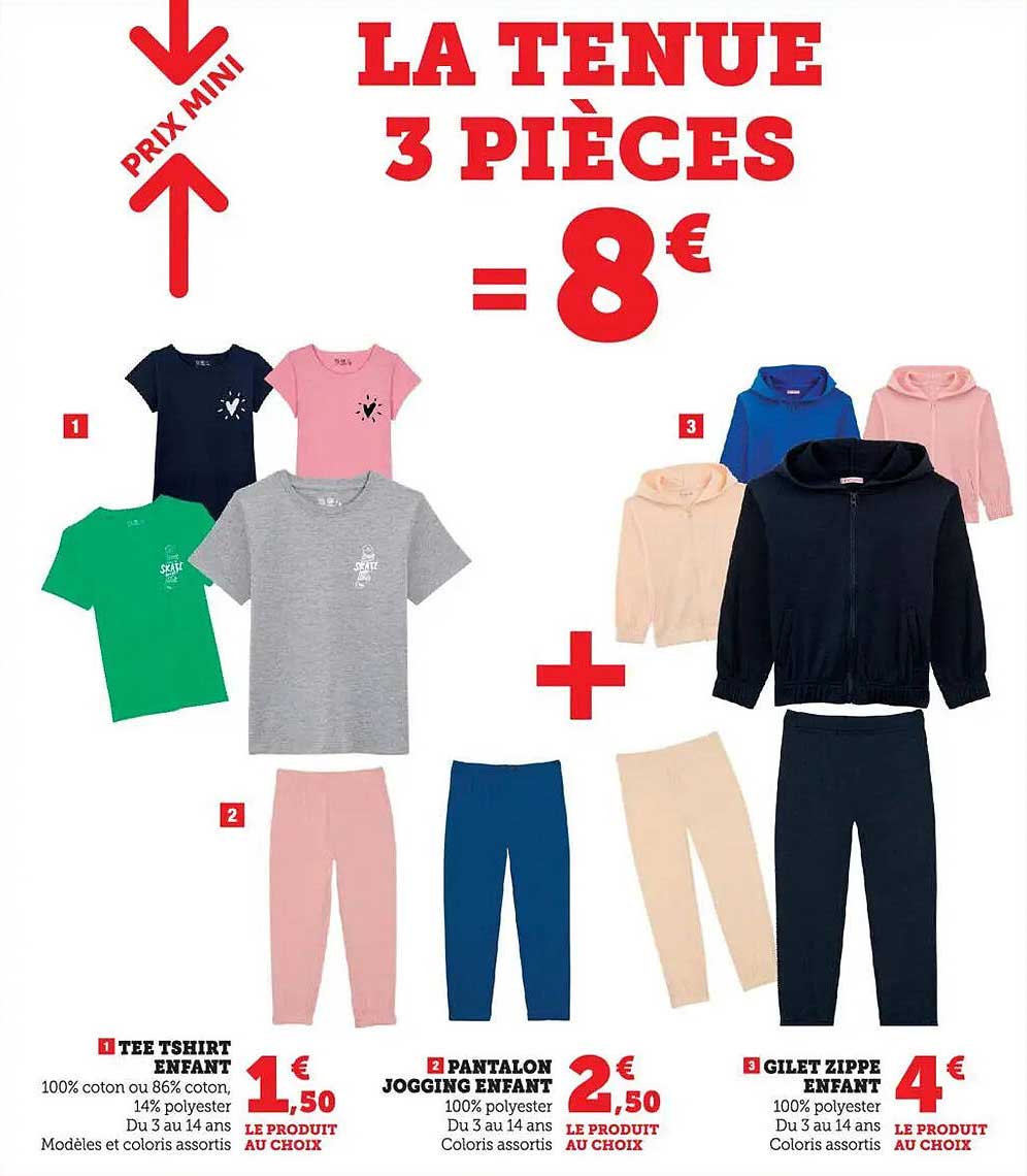 LA TENUE 3 PIÈCES