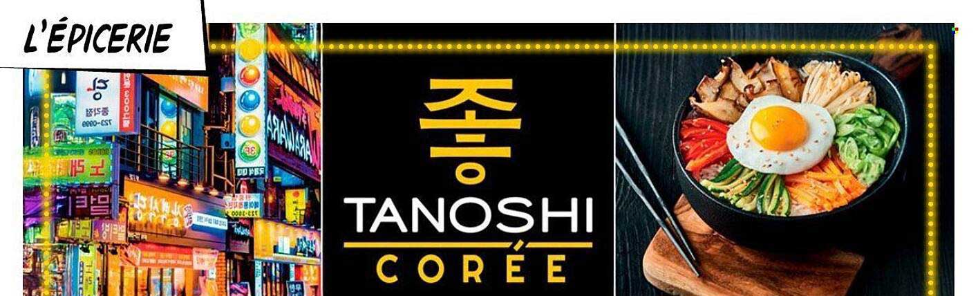 L'Épicerie Tanoshi Corée - Promotions exceptionnelles !