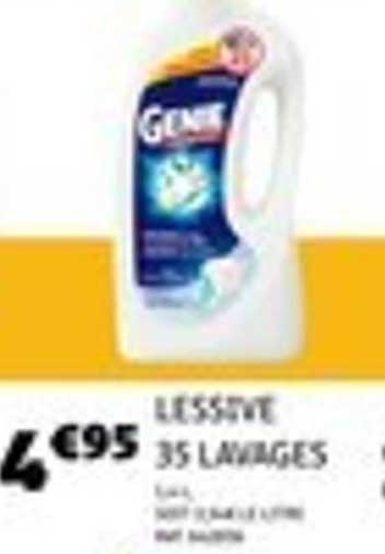 LESSIVE 35 LAVAGES