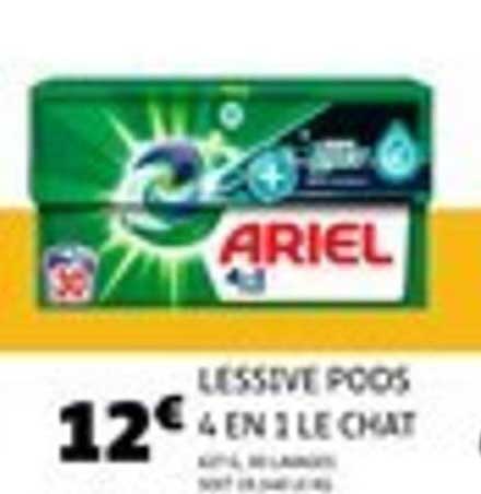 LESSIVE POUDRE 4 EN 1 LE CHAT