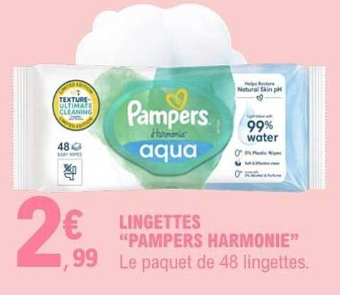 LINGETTES "PAMPERS HARMONIE"