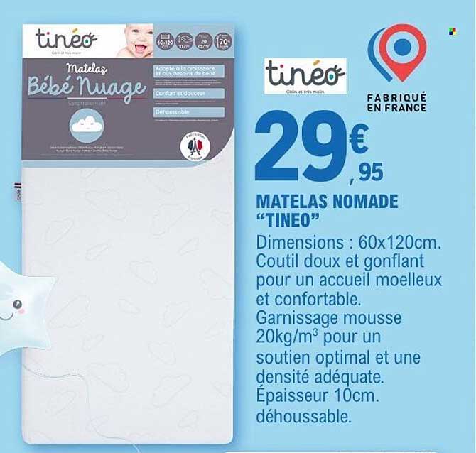 MATELAS NOMADE “TINEO”