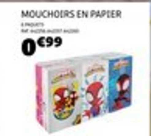MOUCHOIRS EN PAPIER