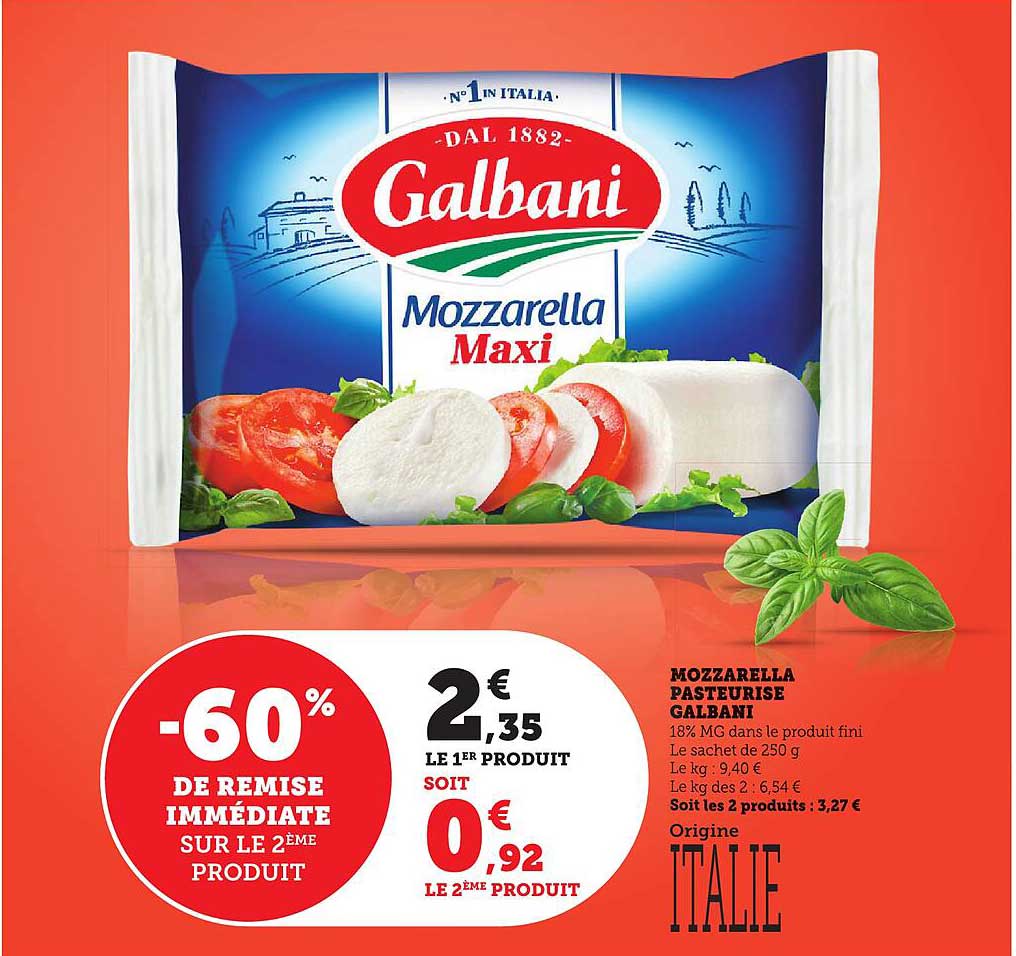 Mozzarella Galbani Maxi