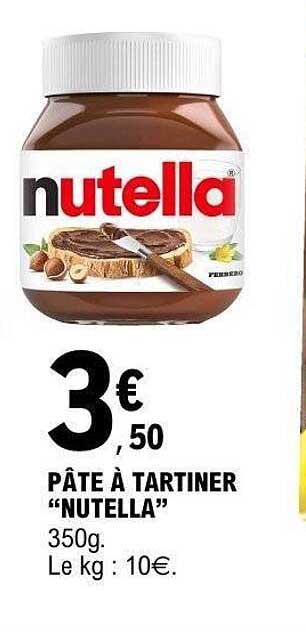 PÂTE À TARTINER "NUTELLA"