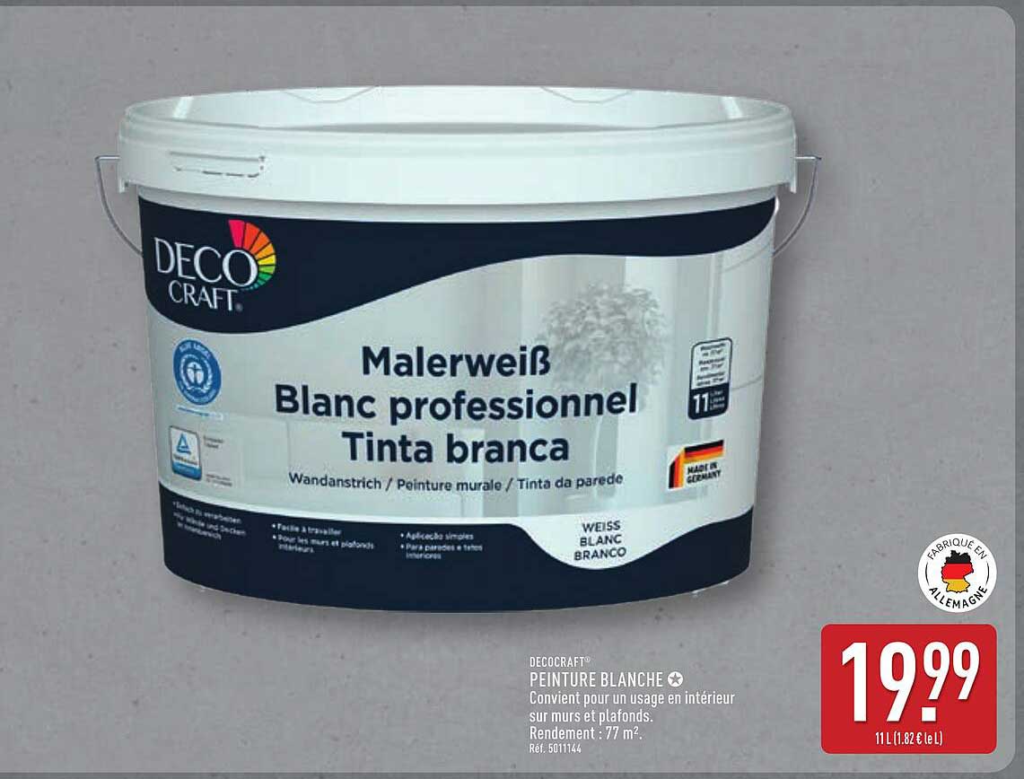 PEINTURE BLANCHE