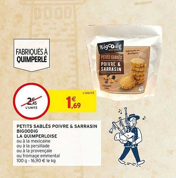 PETITS SABLES POIVRE & SARRASIN