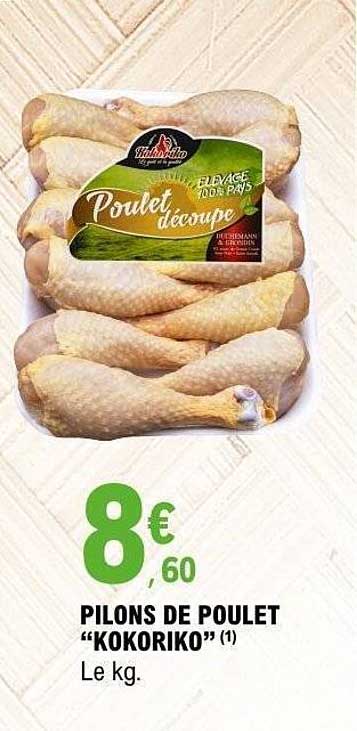 PILONS DE POULET “KOKORIKO”