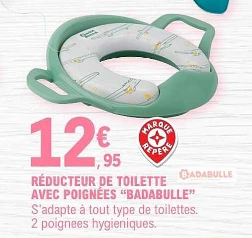 RÉDUCTEUR DE TOILETTE AVEC POIGNÉES "BADABULLE"