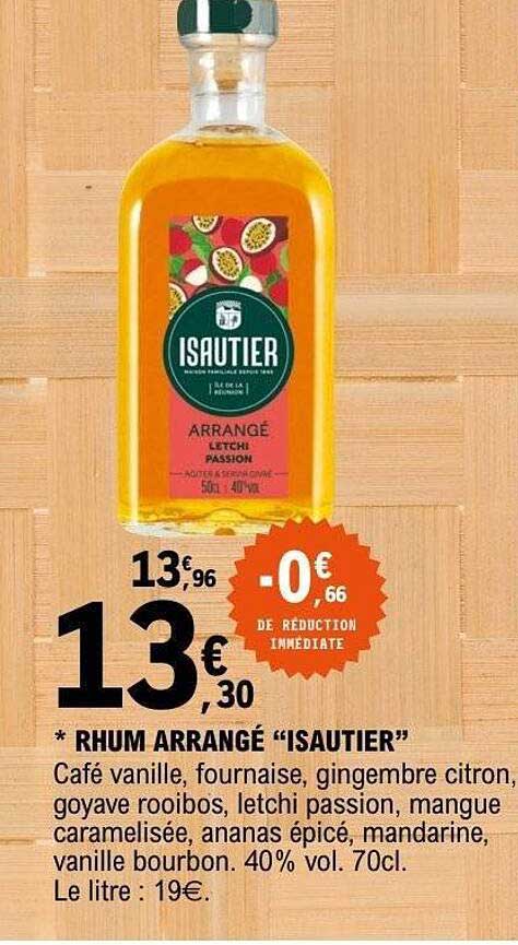 Rhum Arrangé "Isautier"