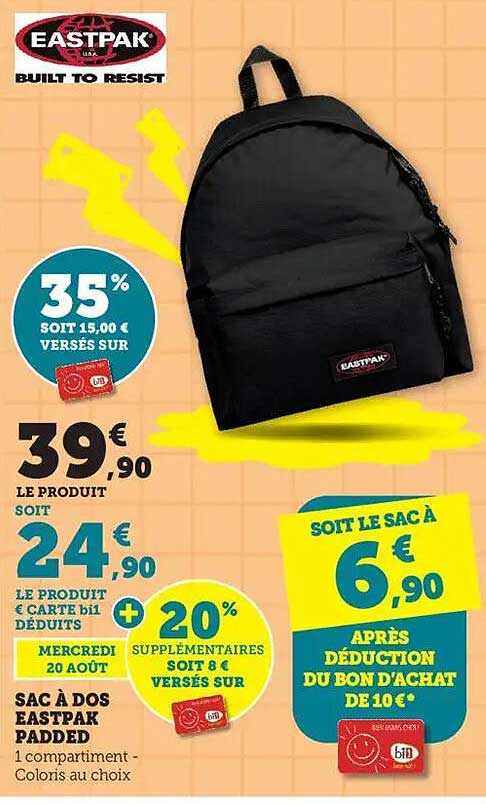 Sac à dos Eastpak Padded