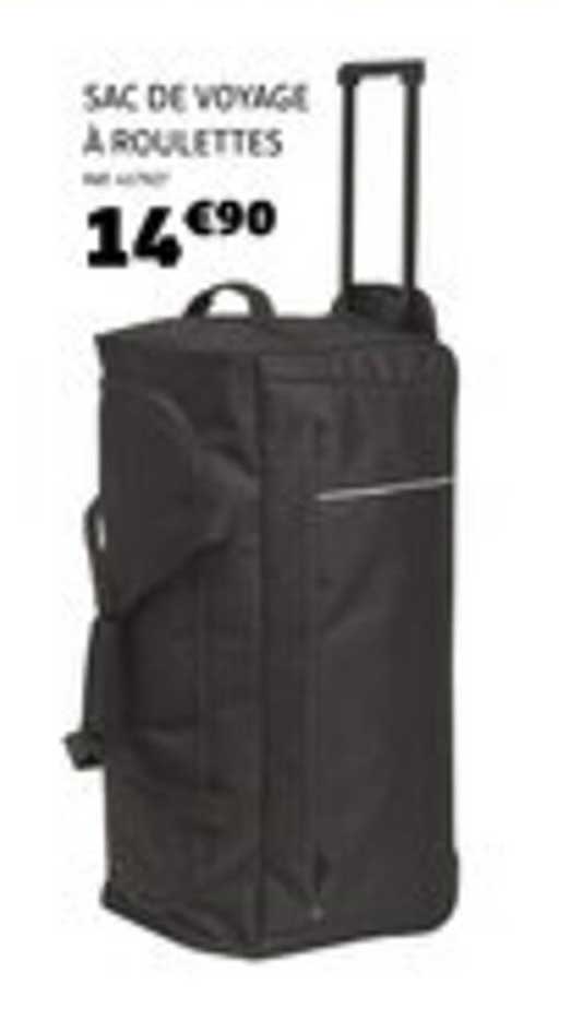 SAC DE VOYAGE À ROULETTES
