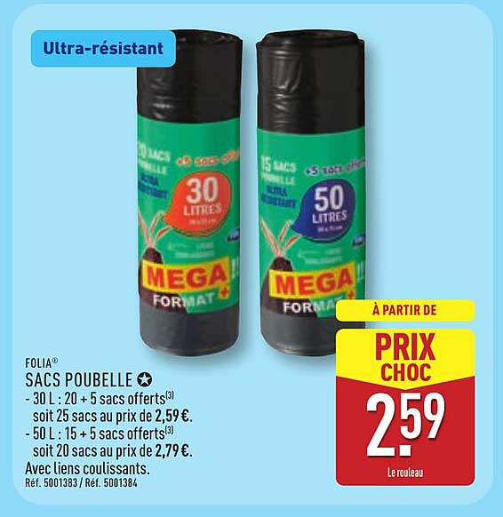 SACS POUBELLE