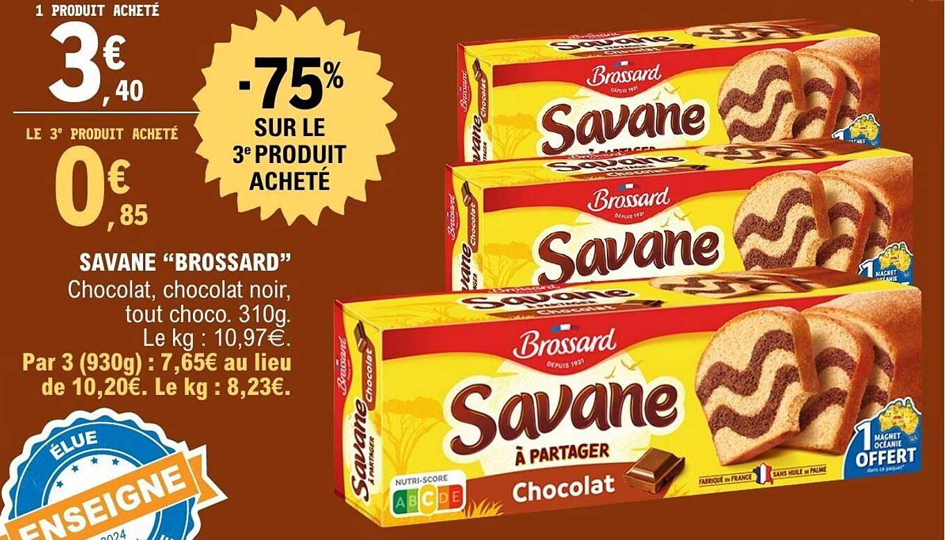SAVANE “BROSSARD” Chocolat