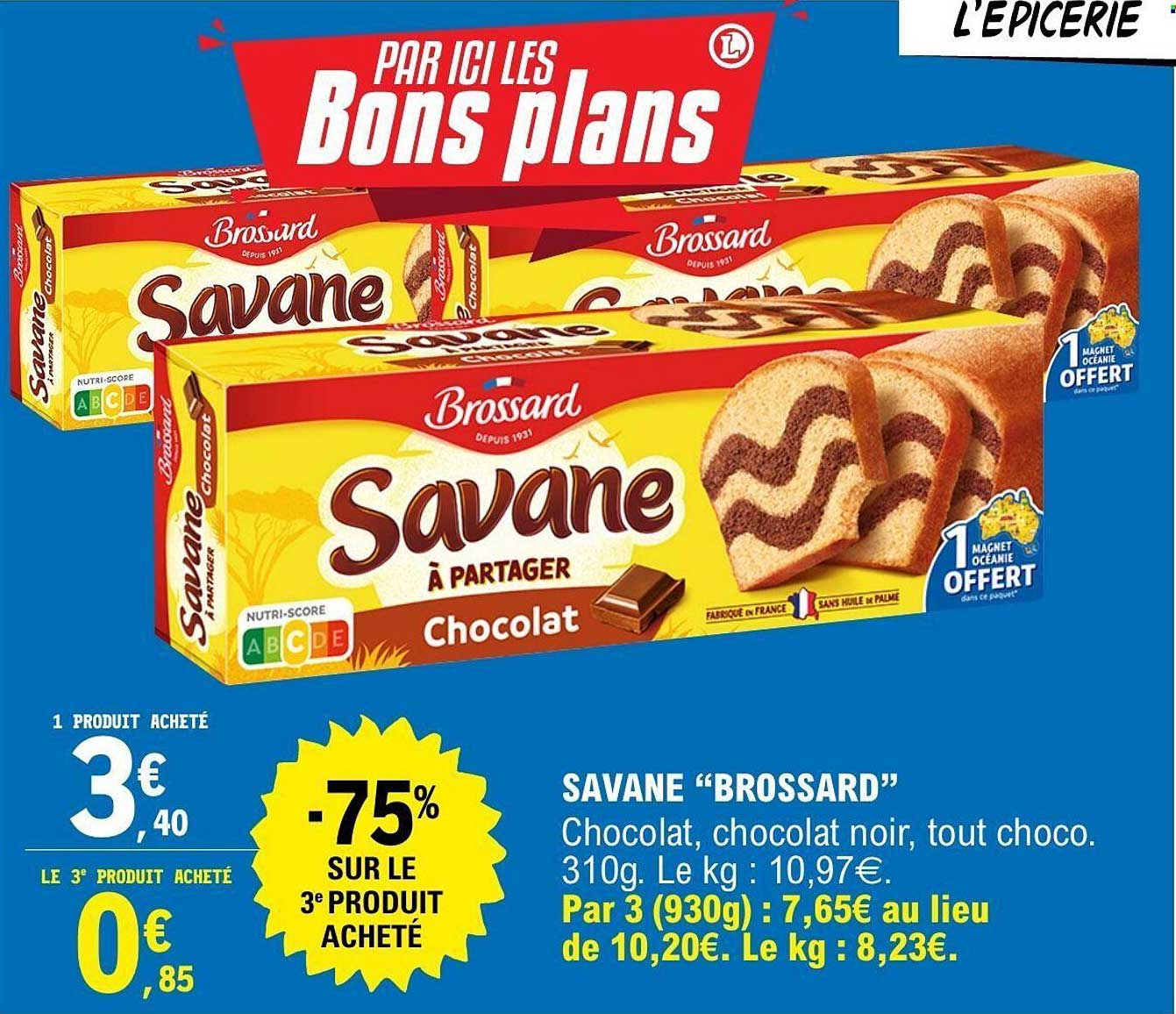 SAVANE “BROSSARD” Chocolat