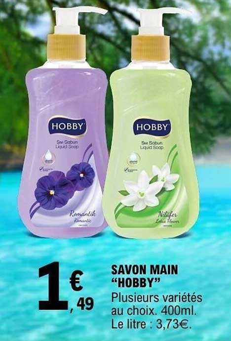 SAVON MAIN "HOBBY"
