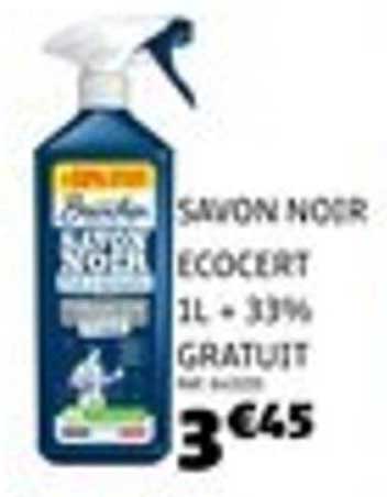 Savon Noir Ecocert 1L + 33% gratuit