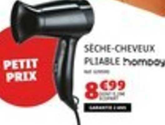 SÉCHE- CHEVEUX PLIABLE MONTBAY