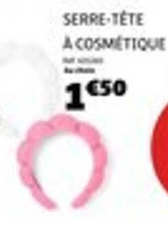 SERRE-TÊTE À COSMÉTIQUE