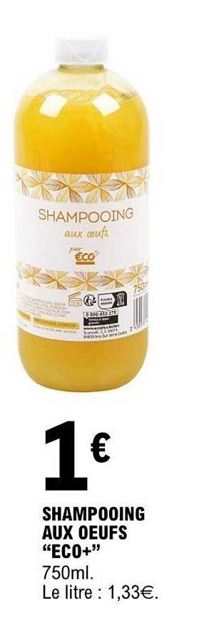 SHAMPOOING AUX OEUFS "ECO+"