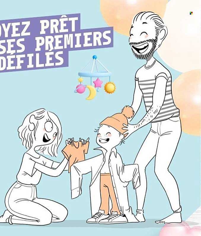 Soyez prêt pour ses premiers défilés