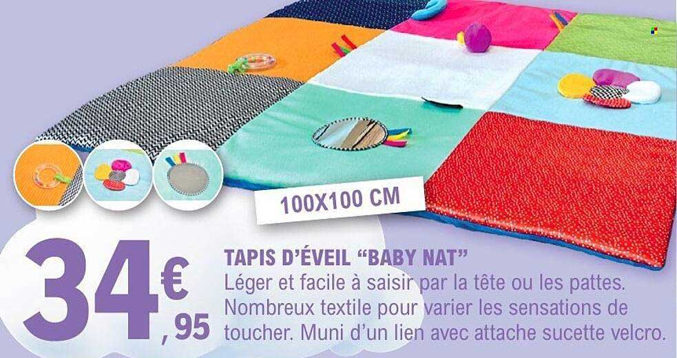 TAPIS D'ÉVEIL “BABY NAT”