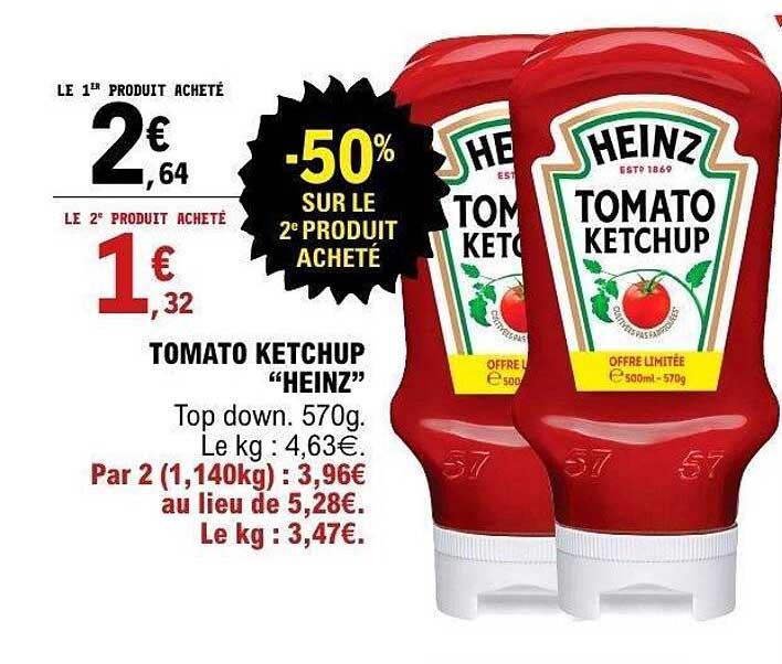 TOMATO KETCHUP “HEINZ”