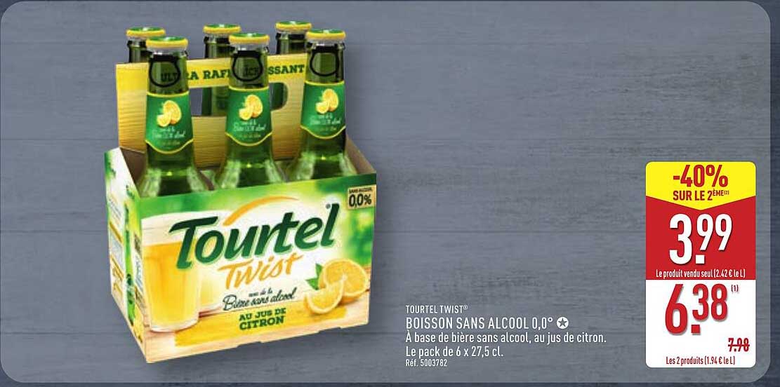 TOURTEL TWIST - BOISSON SANS ALCOOL 0,0°