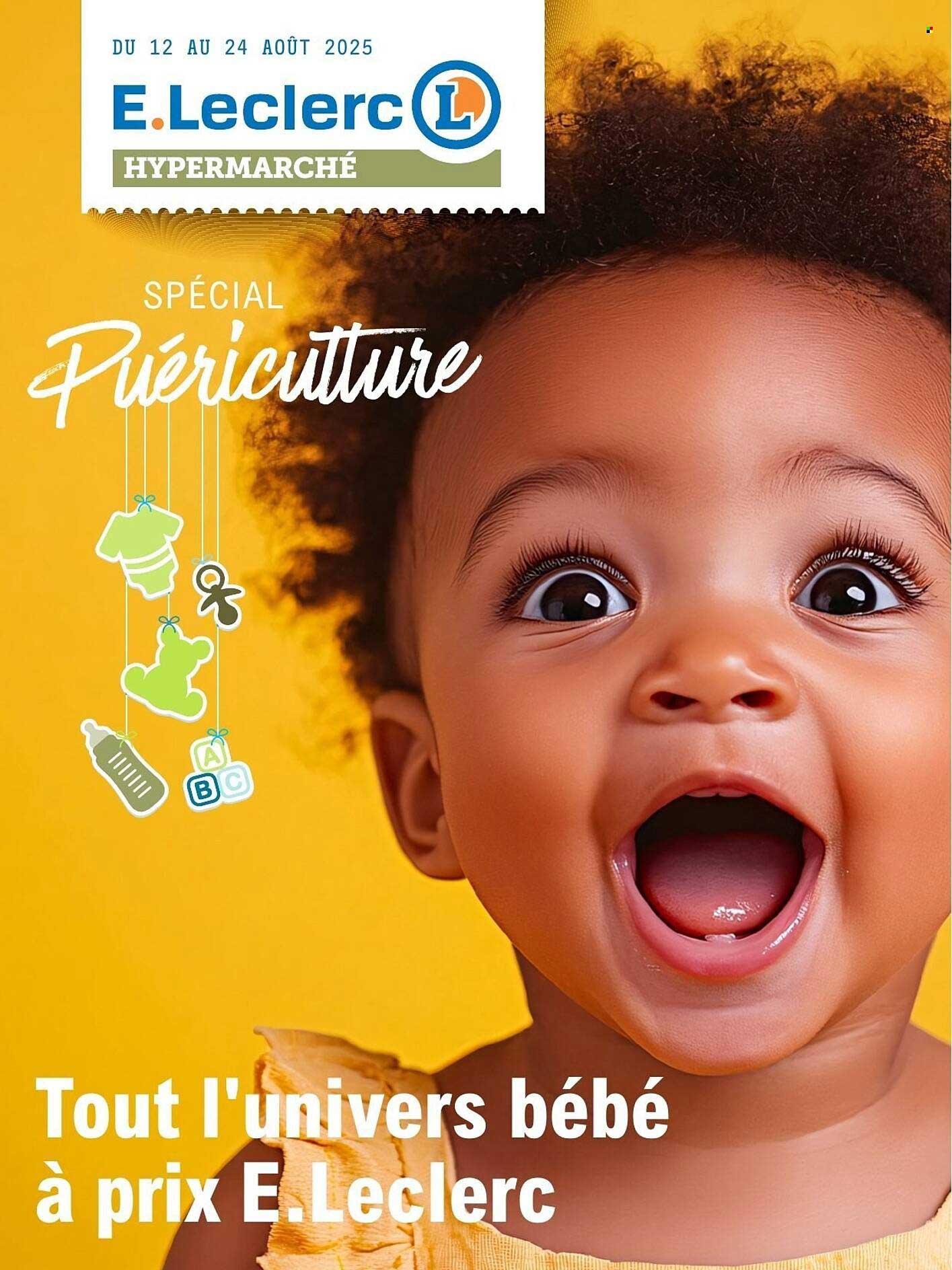 Tout l'univers bébé à prix E.Leclerc