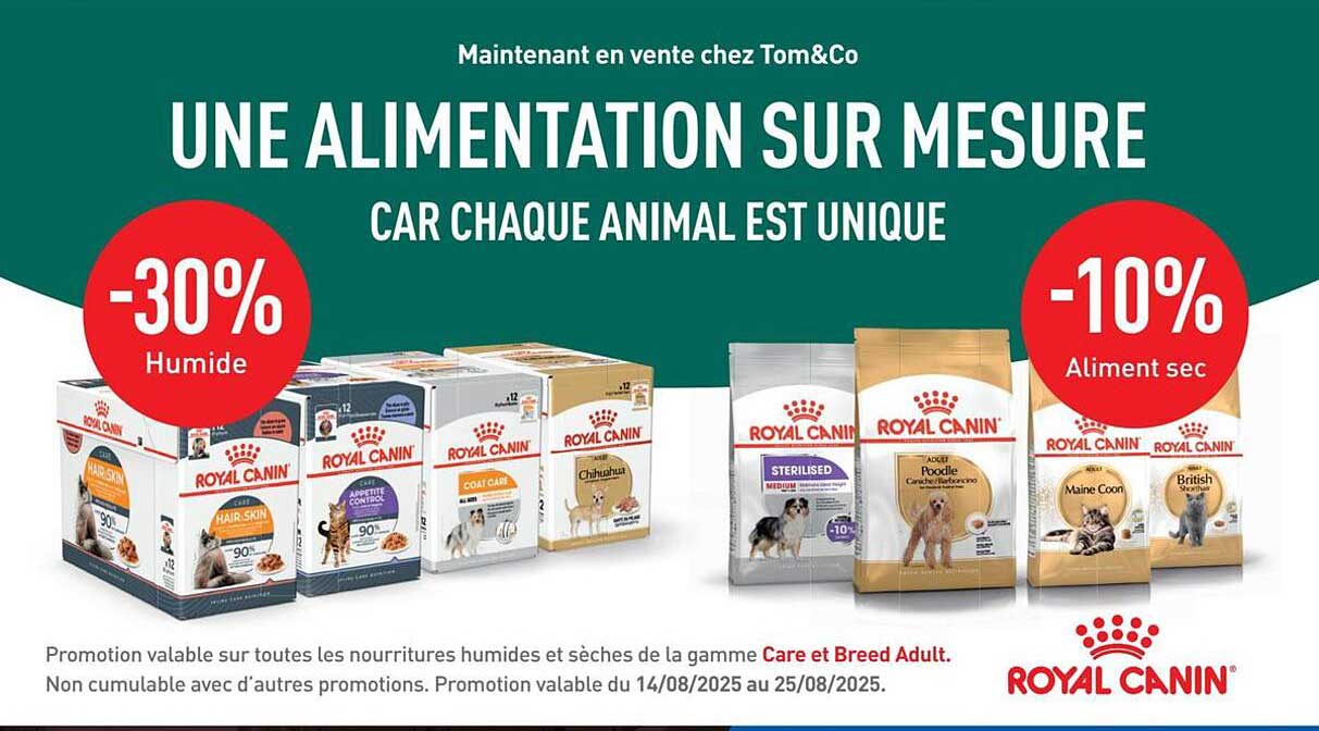 UNE ALIMENTATION SUR MESURE