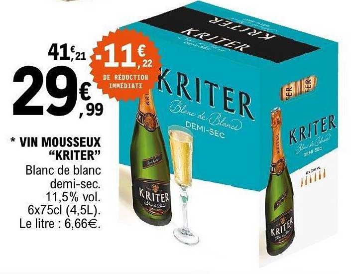 VIN MOUSSEUX “KRITER”