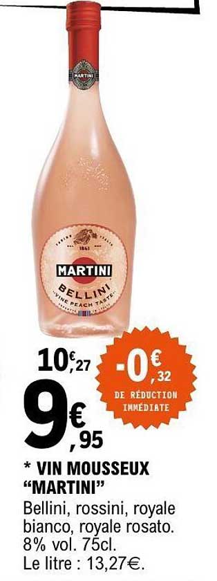 * VIN MOUSSEUX “MARTINI”