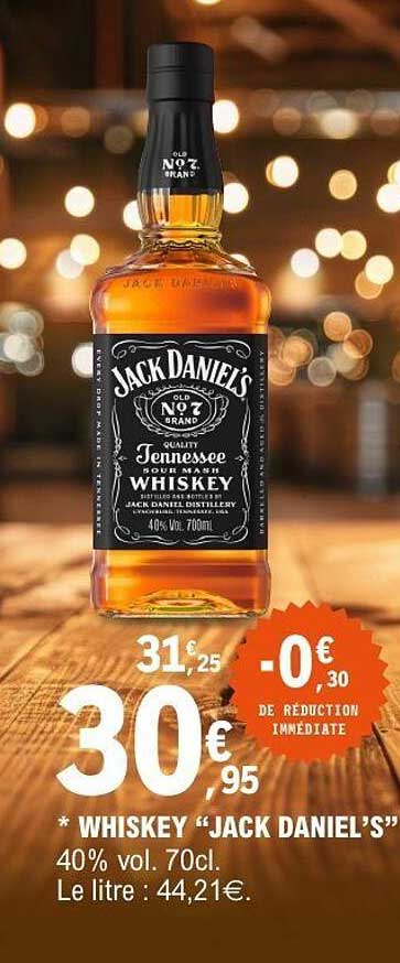 * WHISKEY "JACK DANIEL’S"