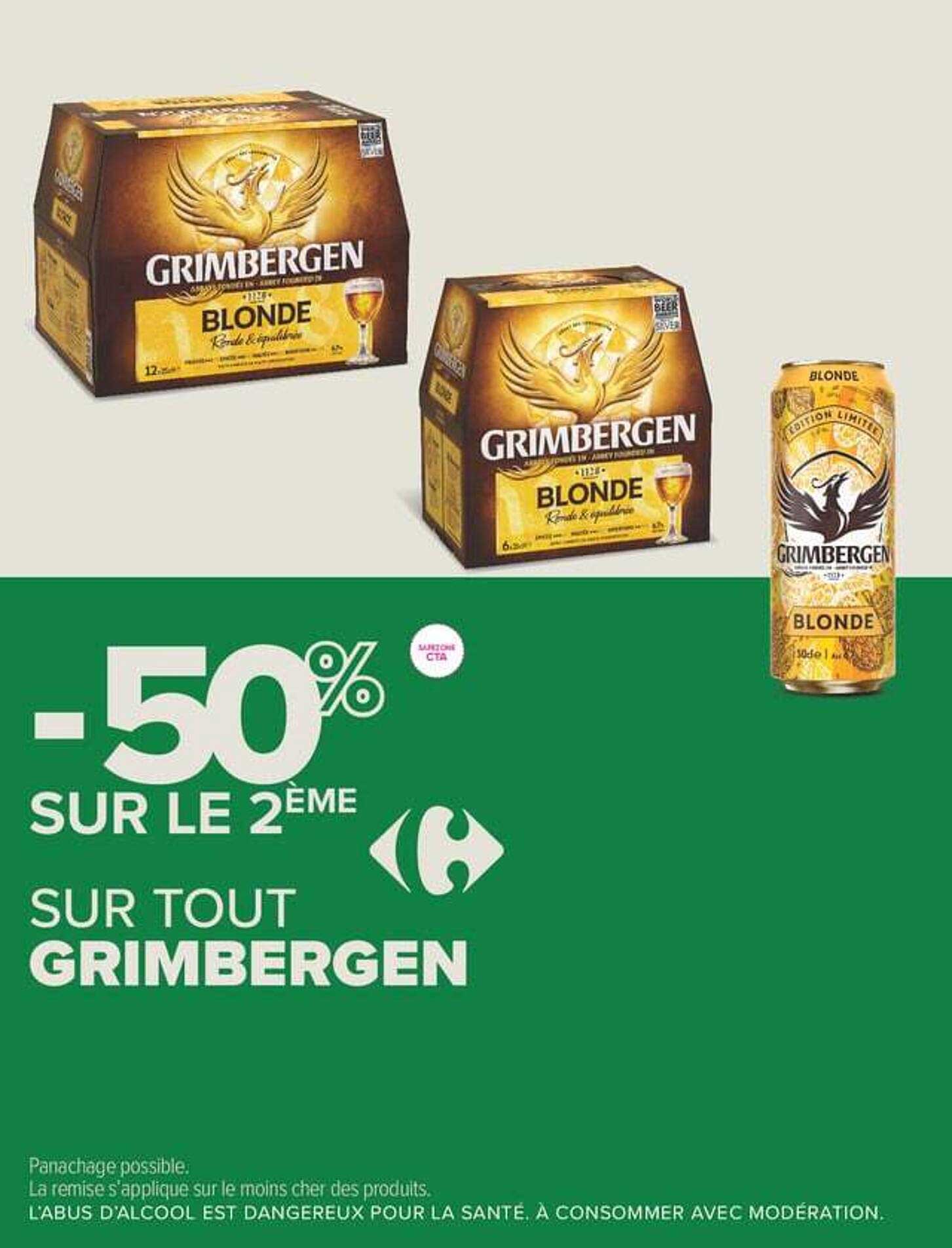 -50% SUR LE 2ÈME SUR TOUT GRIMBERGEN