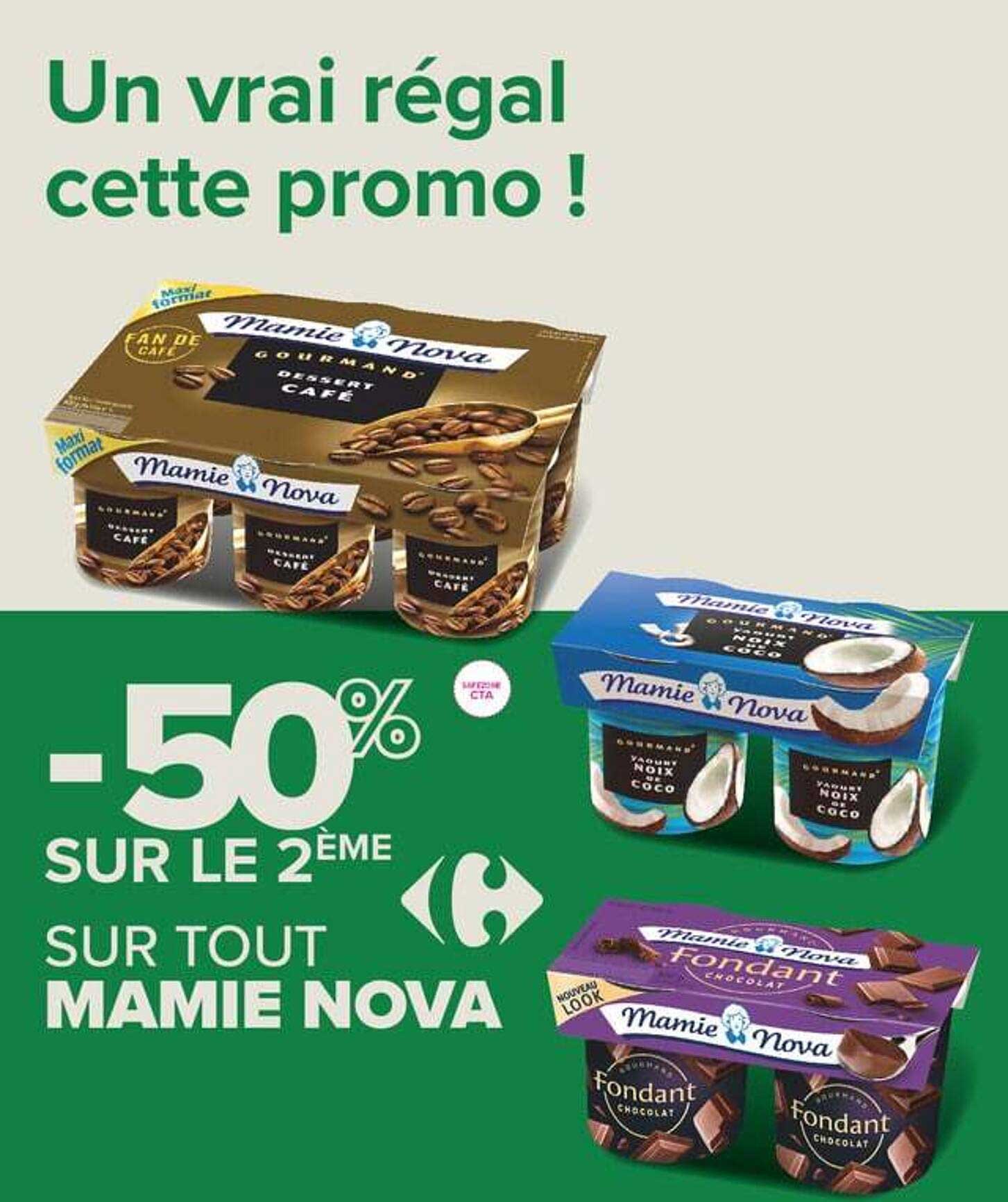 -50% SUR LE 2ÈME SUR TOUT MAMIE NOVA