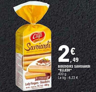 BOUDOIRS SAVOIARDI "ELLEDI"