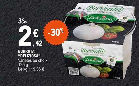 BURRATA “DELIZIOSA”