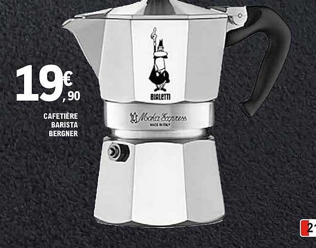CAFETIÈRE BARISTA BERGNER