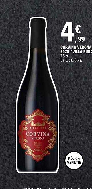 CORVINA VERONA 2020 “VILLA FURA”