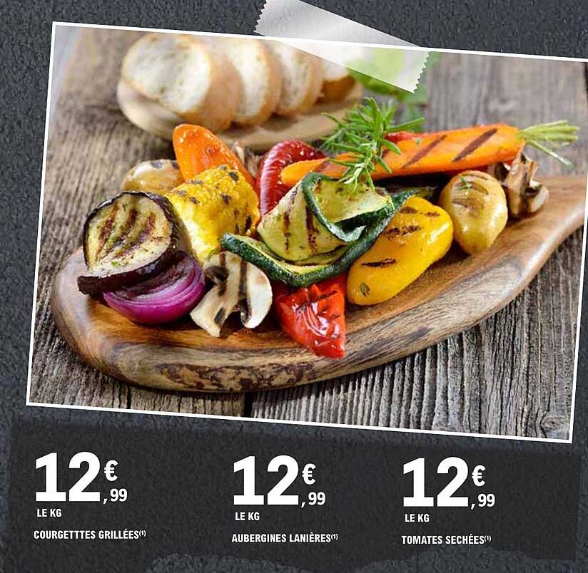 COURGETTES GRILLÉES