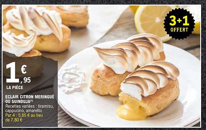 ECLAIR CITRON MERINGUÉ OU GUINDJUA(*)