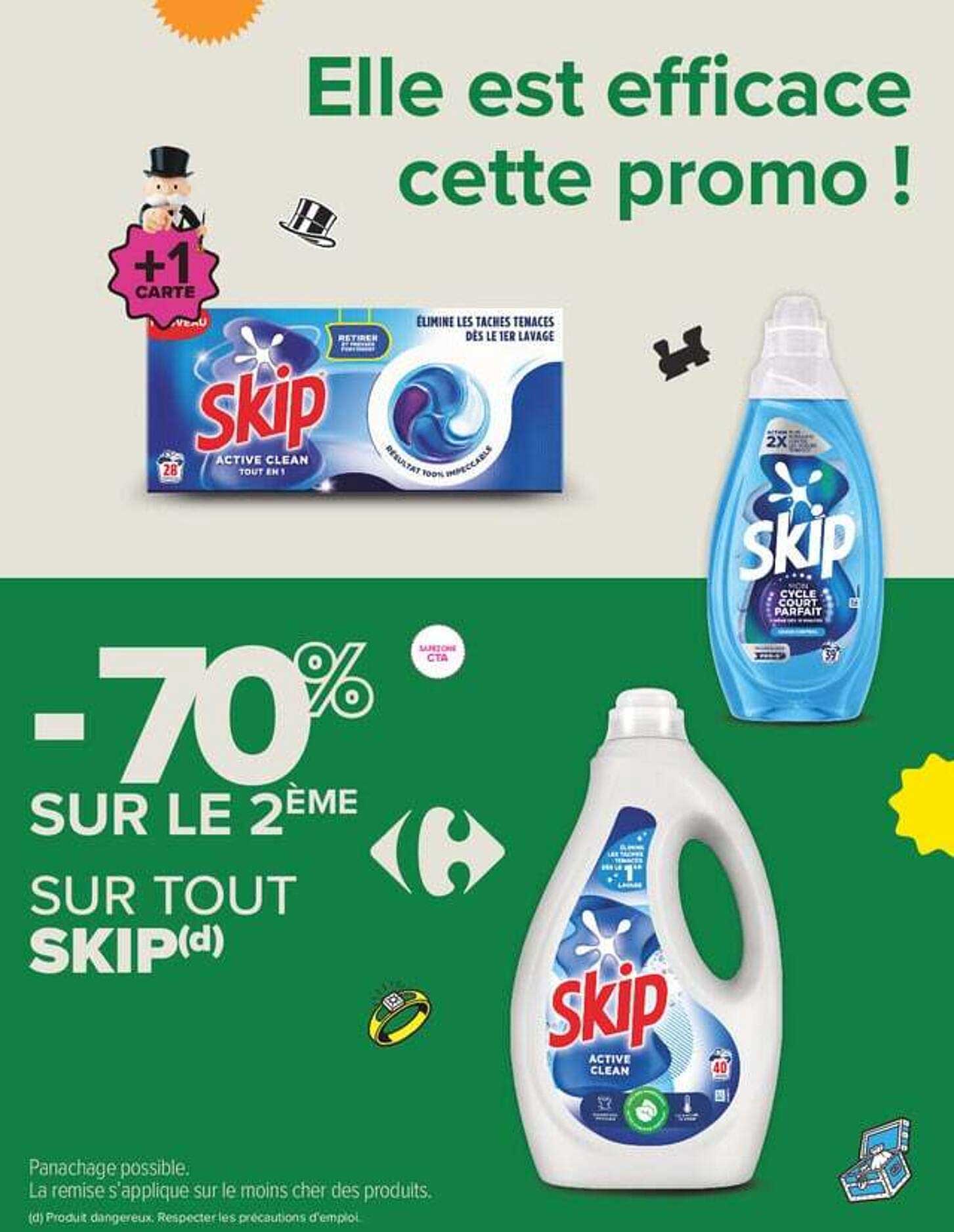 Elle est efficace cette promo !