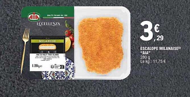 ESCALOPE MILANAISE "AIA"