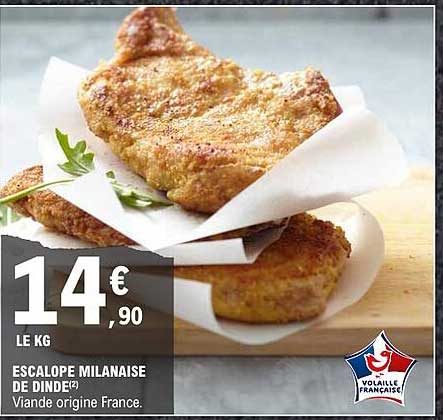 ESCALOPE MILANAISE DE DINDE(2)